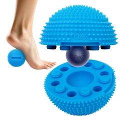 RAD Neuro Ball vista frontal mostrando su forma esférica y puntas para alivio focal