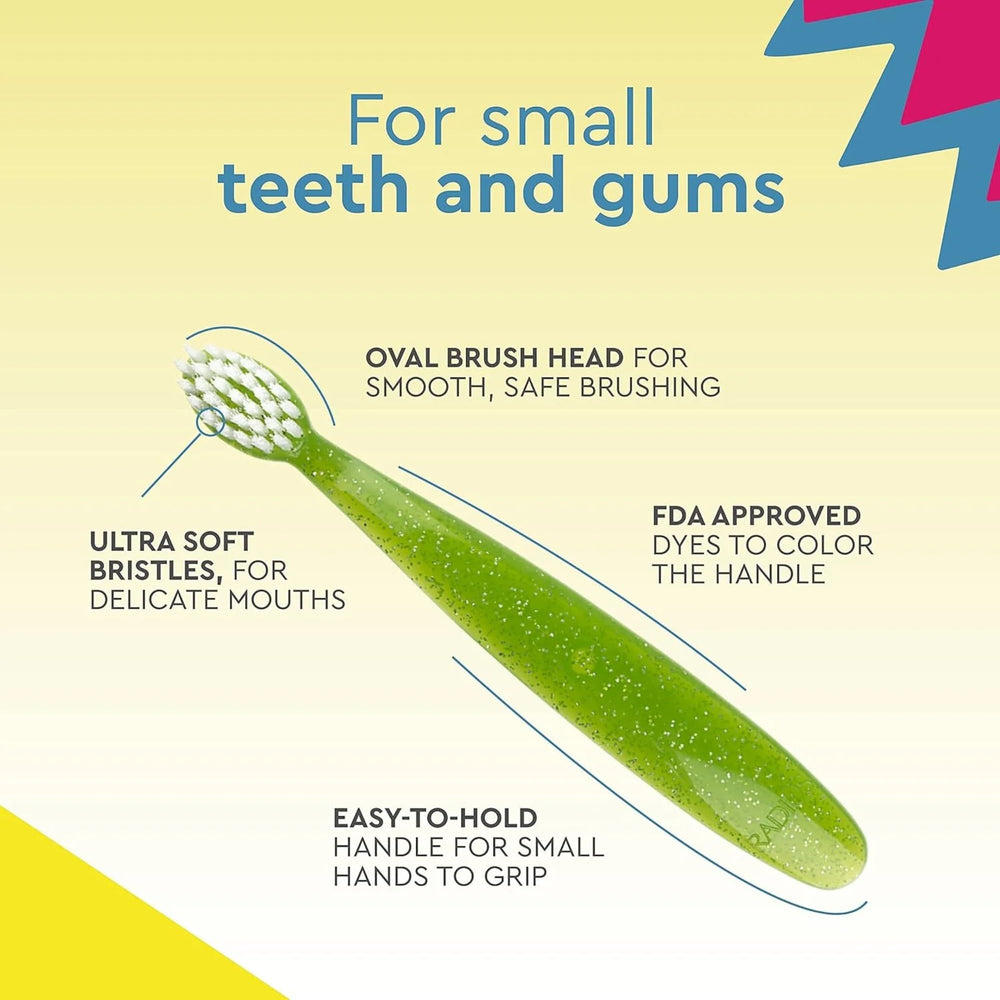 RADIUS primer plano de cerdas vegetales, limpieza suave y efectiva