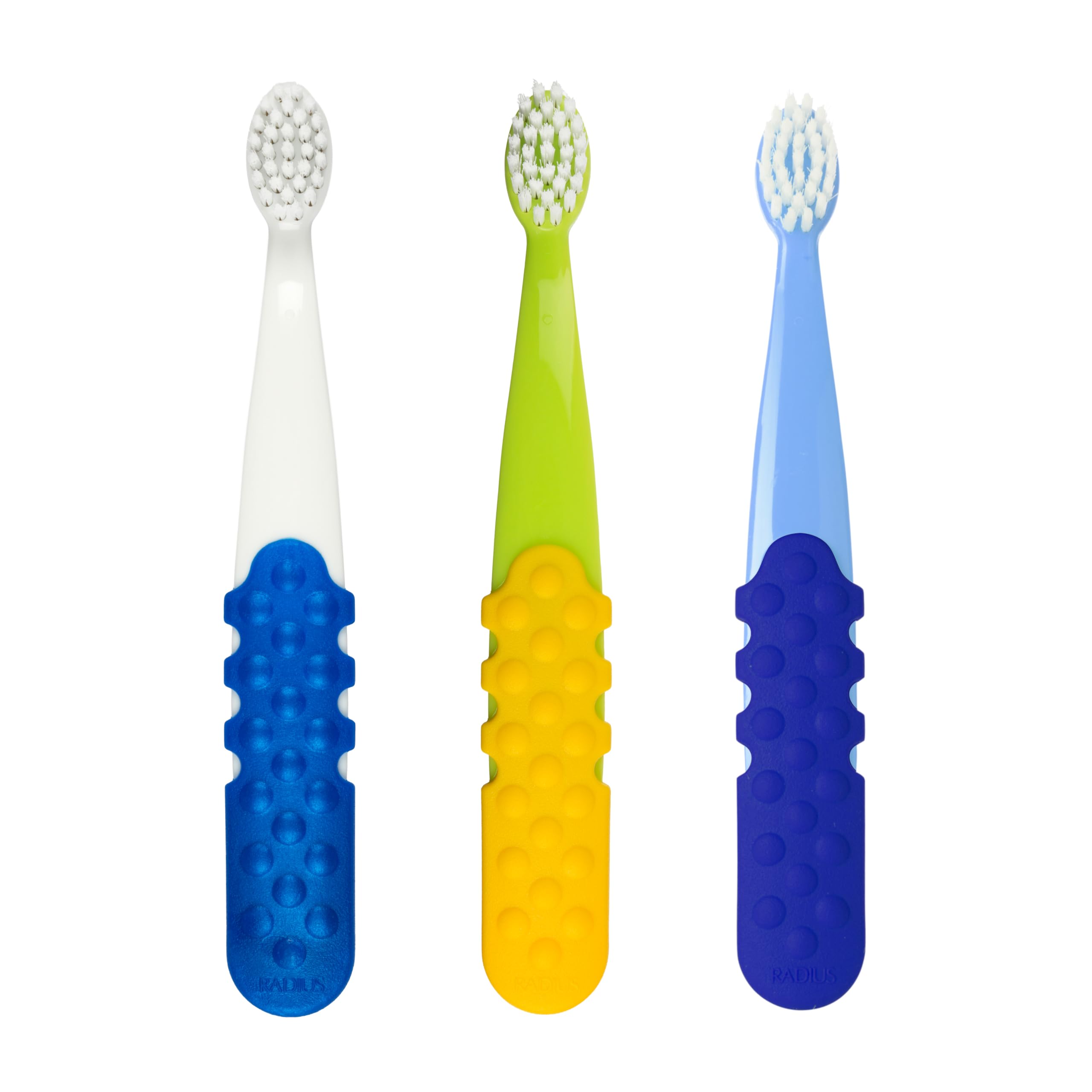 RADIUS Totz Plus frontal del paquete mostrando colores y cantidad