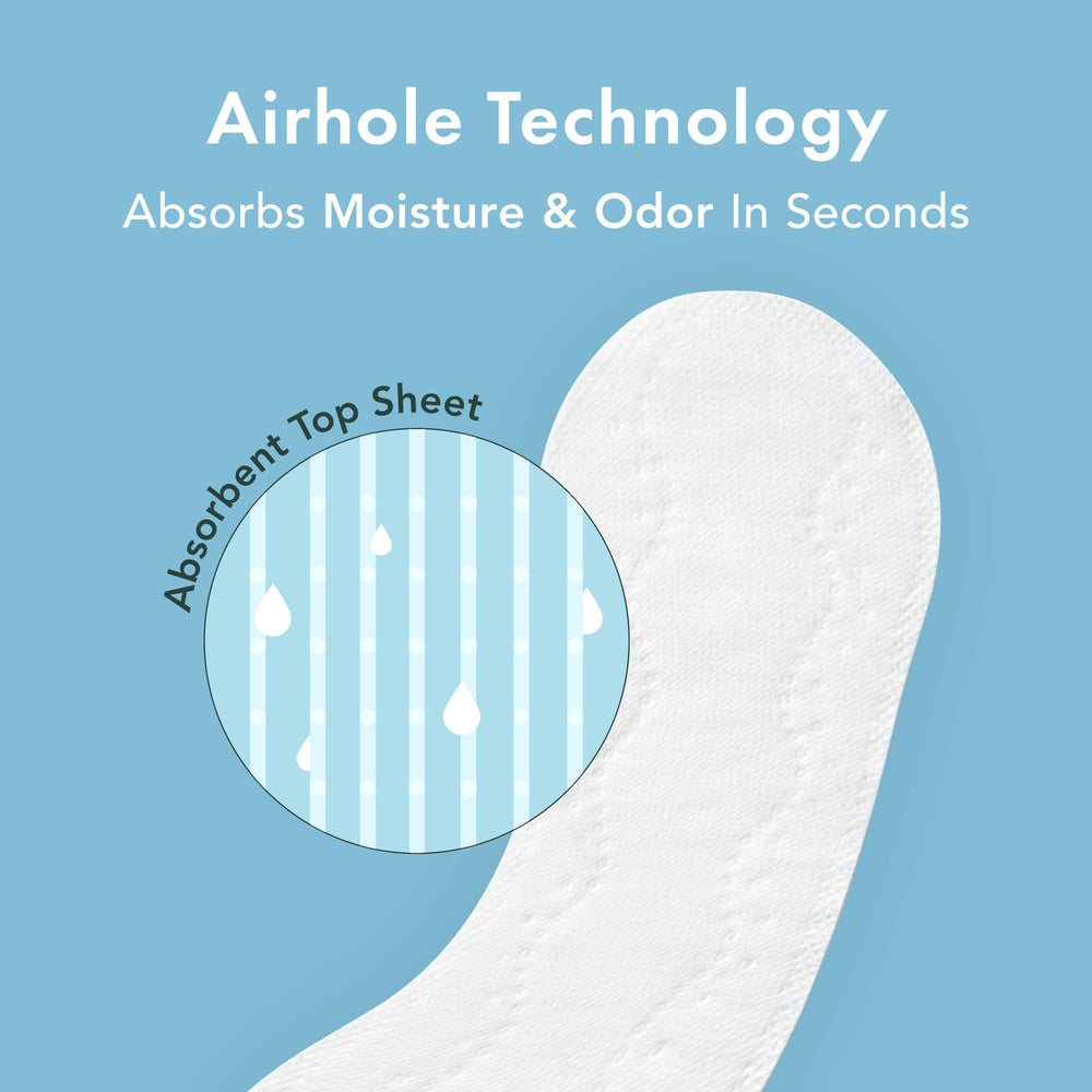 Rael protector micro thin absorbiendo ligera humedad, sensación seca