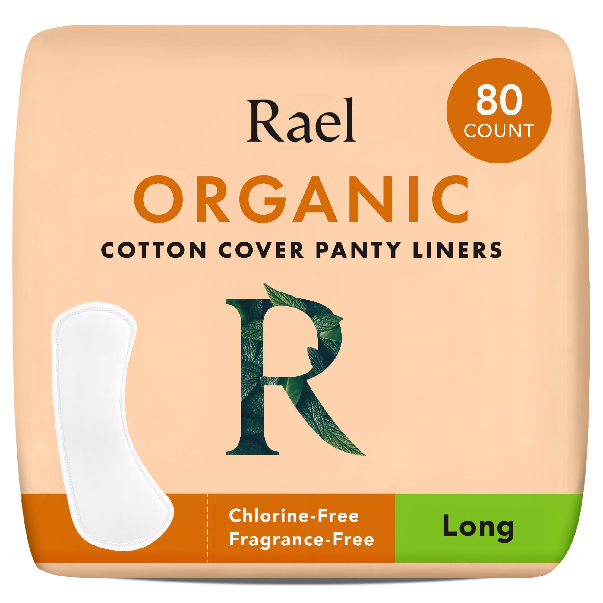 Rael protector frontal del paquete mostrando diseño y beneficio de discreción