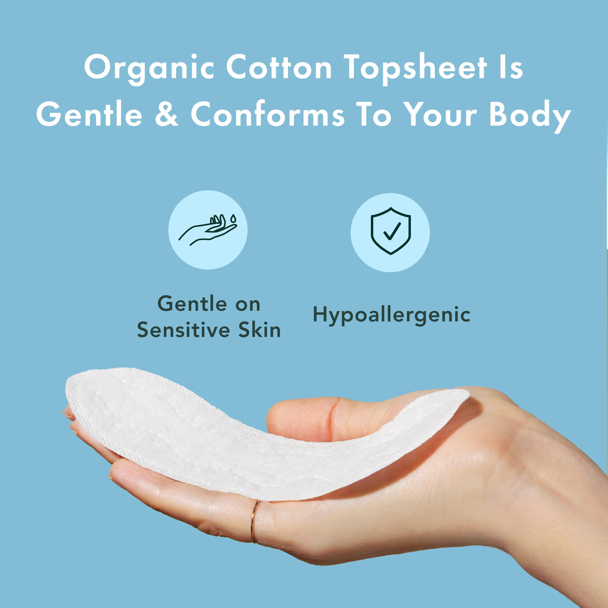 Rael protector colocado en ropa interior, discreción y ajuste
