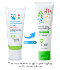 Rain textura del gel sabor sandía, suave para encías delicadas