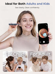 Rainaideng cámara con tubo flexible mostrando conexión y nitidez