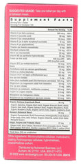 Primer plano de la textura del polvo Rainbow Light, demostrando mezcla fina para disolverse rápidamente.
