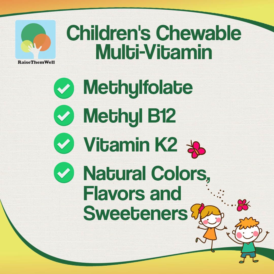 Raise Them Well etiqueta nutricional visible para información clara