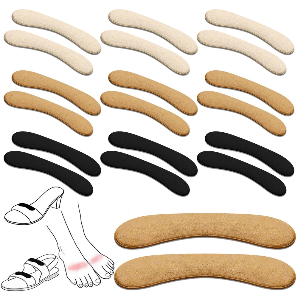 Ramede frente del empaque mostrando nueve pares y colores, práctico para viajar