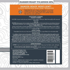 Ranger Ready envases junto a mano para comparar el tamaño portable
