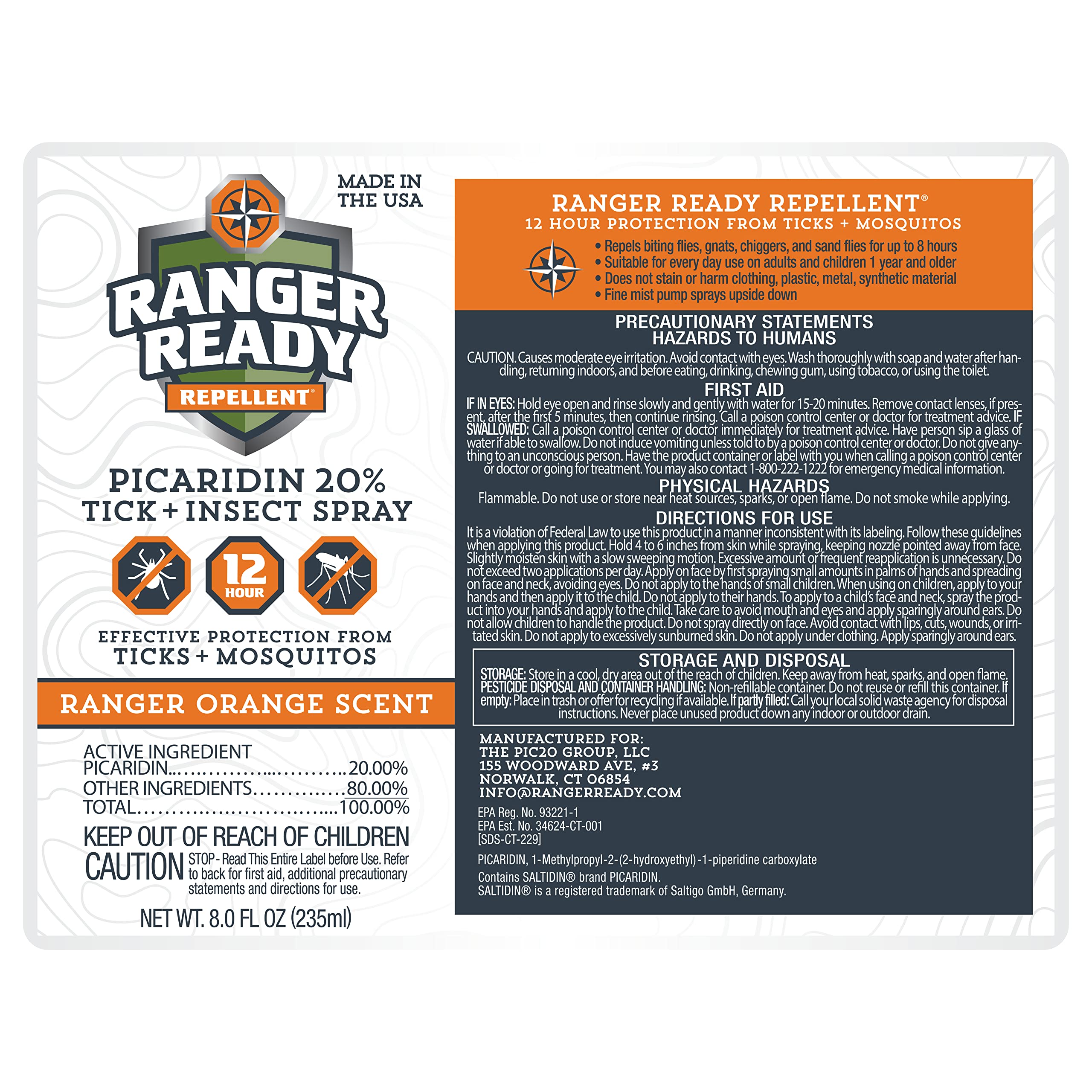 Ranger Ready embalaje abierto mostrando contenido, listo para múltiples aplicaciones