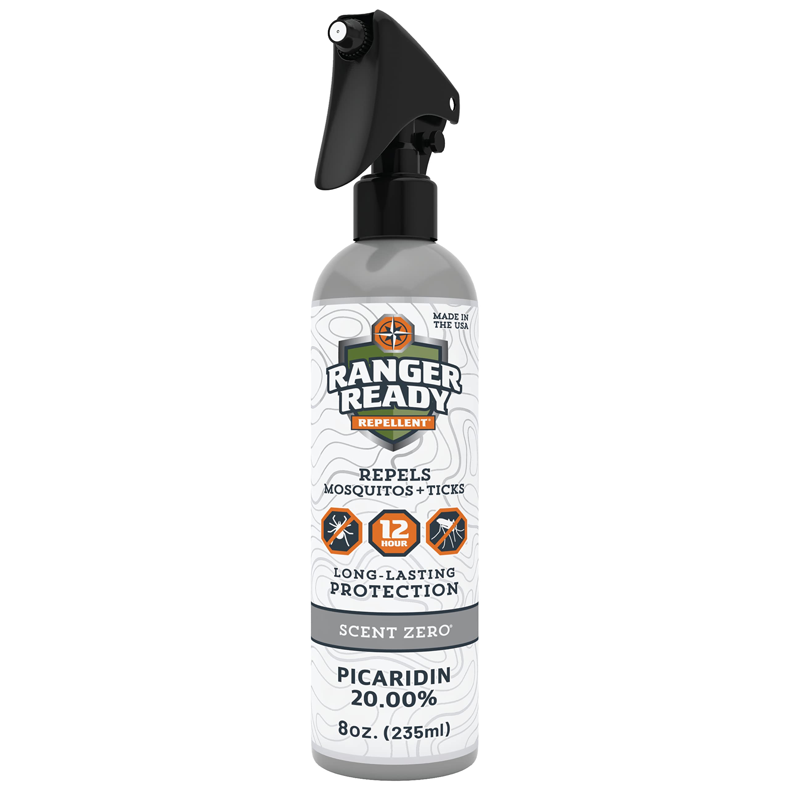 Ranger Ready vista frontal del envase 8 oz mostrando marca y formato práctico