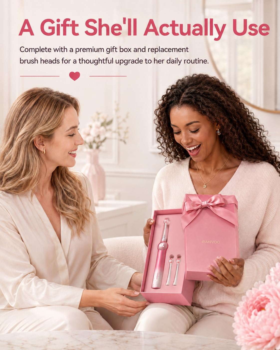 RANVOO AirJet X5 paquete de edición especial rosa listo para regalar