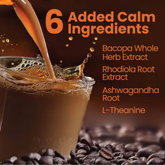 Rapid Fire taza servida con vapor, enfocando sabor French roast