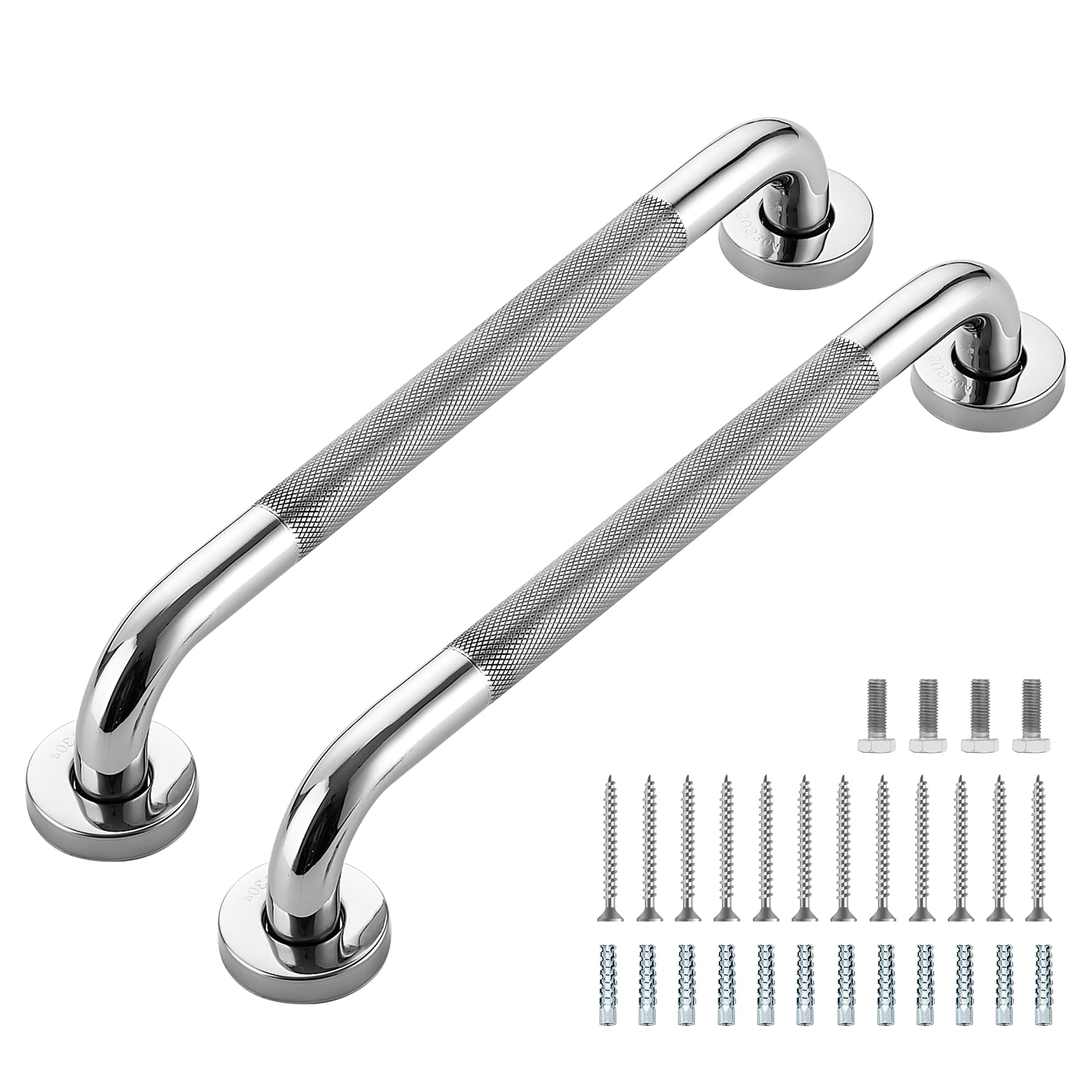 Ravinte Hardware barra frontal instalada en ducha que aporta seguridad