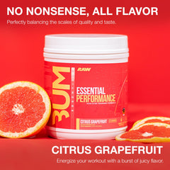 RAW Rendimiento Esencial medidor pomelo citrico dosificacion sencilla para consistencia en entrenos.