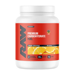 RAW envase frontal naranja mostrando 60 servicios y beneficios