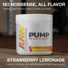 RAW vaso con mezcla rosa en mano antes de entrenar para mejor bombeo