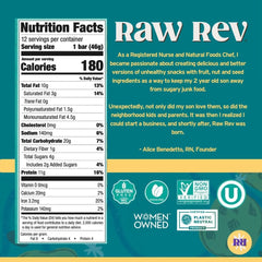 Raw Rev Glo textura de barrita que evidencia humedad y densidad