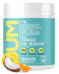 RAW Thavage frente del envase mostrando diseño y 40 servicios, beneficio claridad de uso