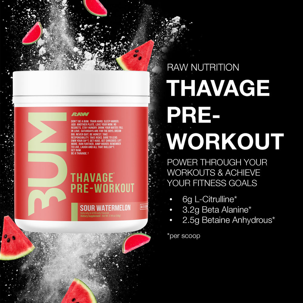 RAW Thavage, dosis con medidor, ideal para fijar intensidad.