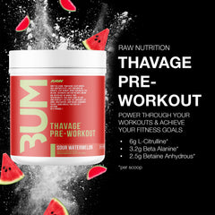 RAW Thavage, dosis con medidor, ideal para fijar intensidad.