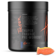 RAW Thuper Thavage frontal con envase visible y presentación atractiva