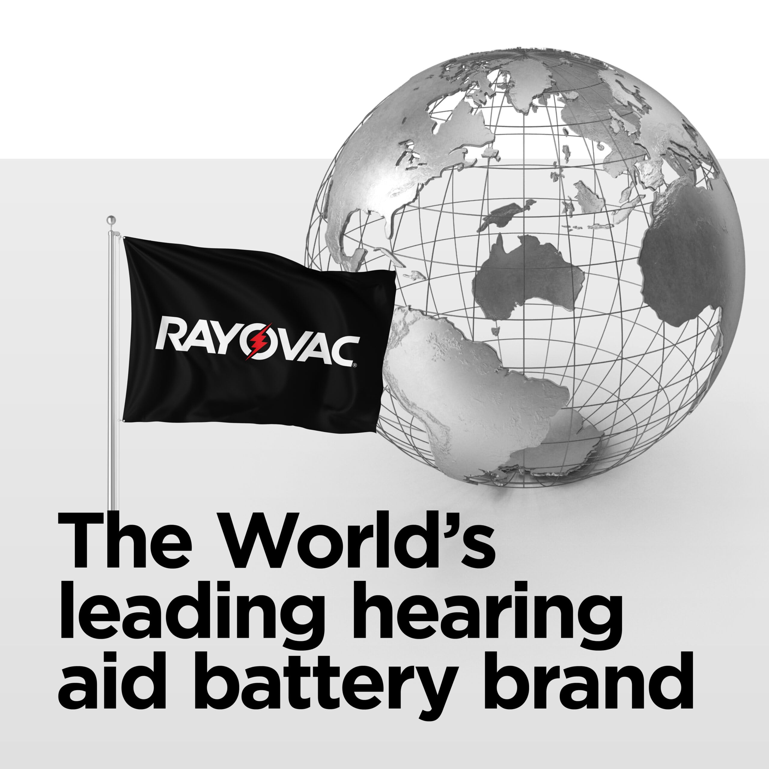 Colocación de una pila Rayovac Extra 312 en audífono, instalación sencilla