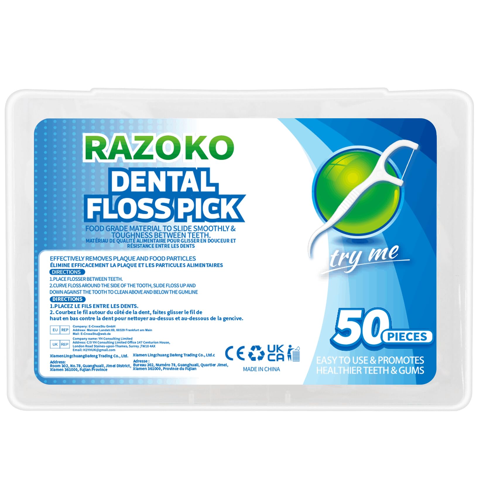RAZOKO palillo en ambiente de viaje junto a bolso y llaves, ideal para salir