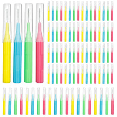 RAZOKO empaque frontal con 88 cabezas para limpieza interdental y elección rápida