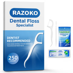 RAZOKO frontal del empaque mostrando cantidad y contenido práctico