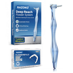RAZOKO mango frontal mostrando forma ergonómica y control