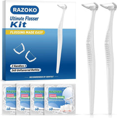 RAZOKO mango largo frontal mostrando agarre antideslizante y control