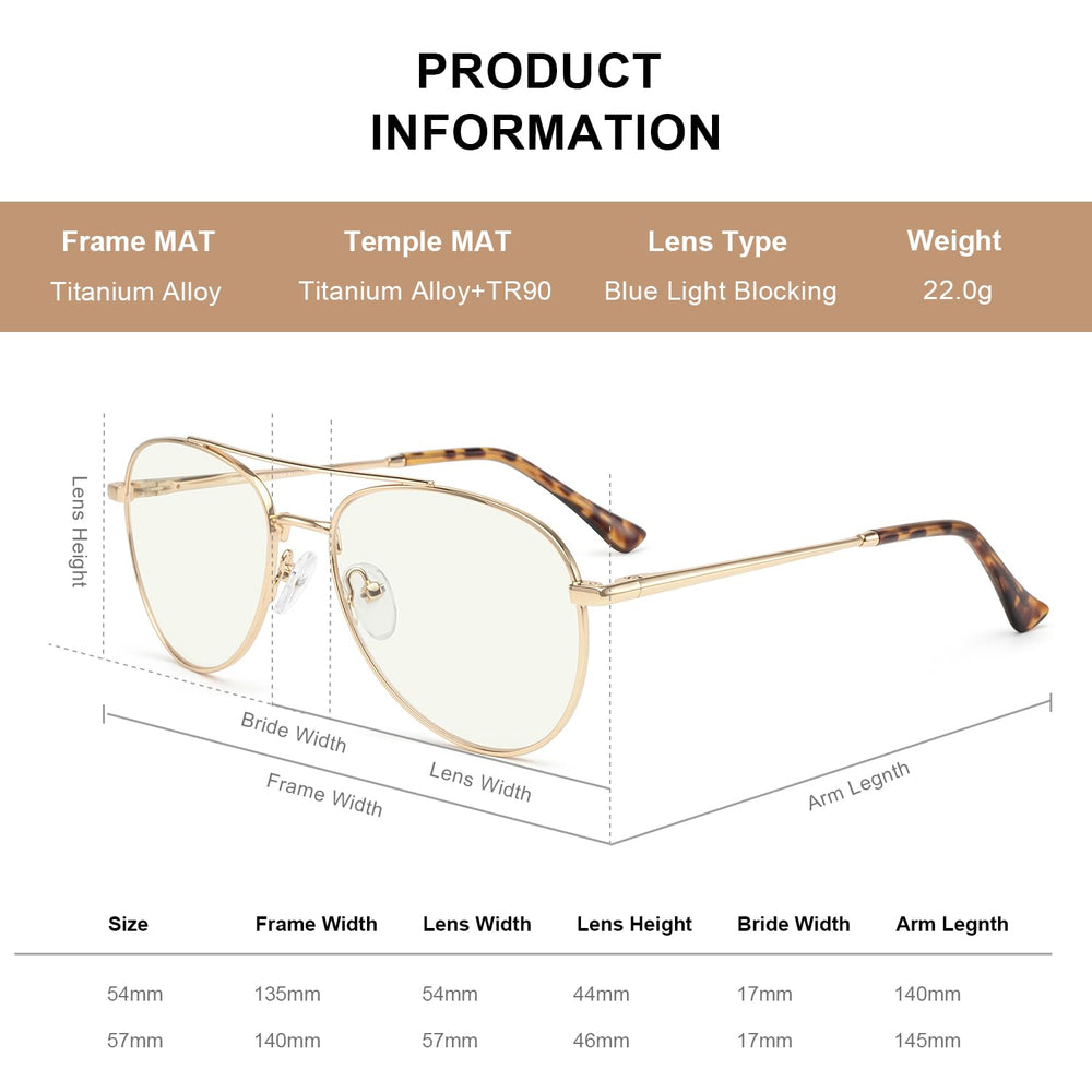 RB.Pilot gafas en uso leyendo en portátil, reducción de fatiga visual