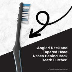 Reach detalle de cerdas bi-nivel para eliminar placa entre dientes