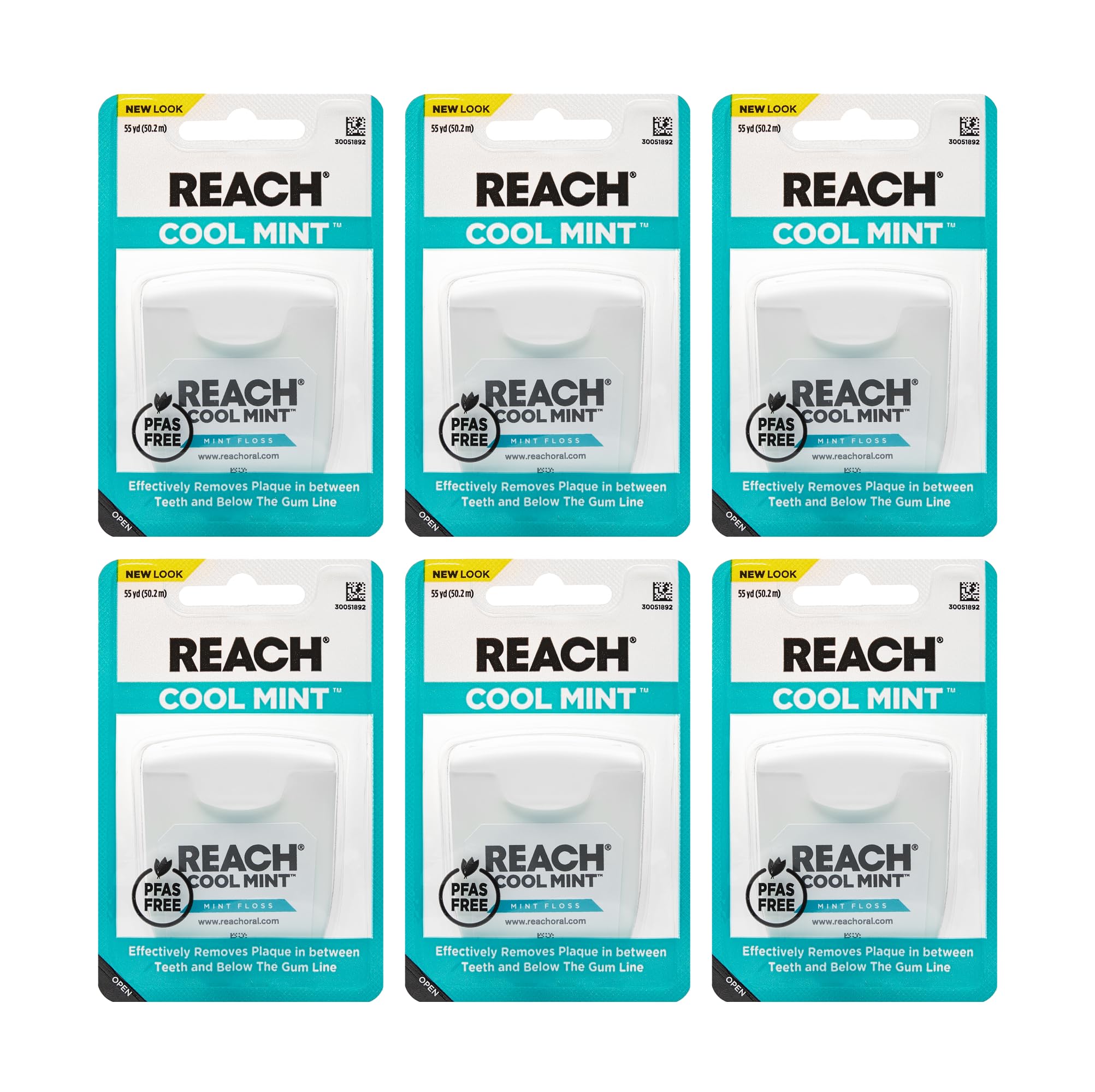 REACH empaque frontal mostrando 6 rollos y beneficio suministro prolongado