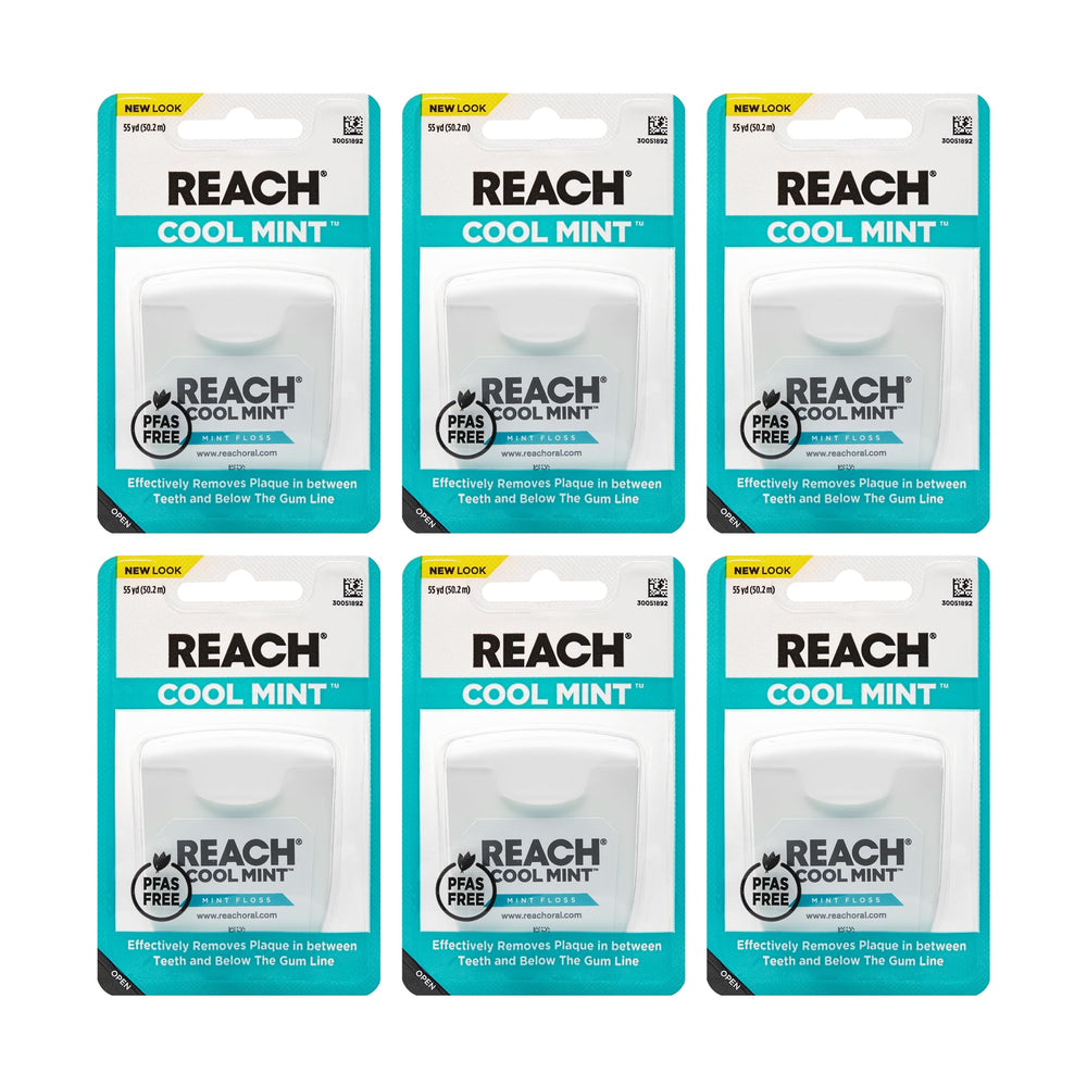 REACH empaque frontal mostrando 6 rollos y beneficio suministro prolongado