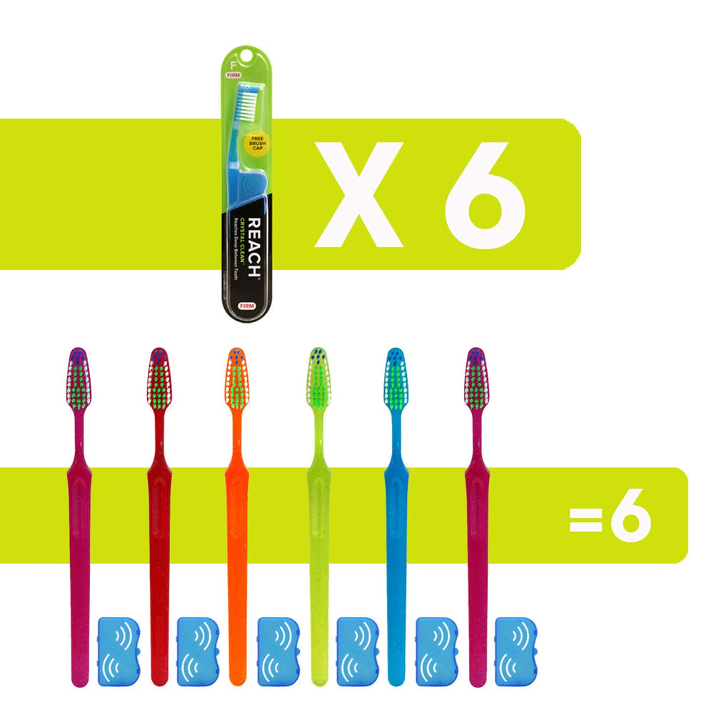 Reach primer plano de cerdas bi-nivel, limpieza eficaz
