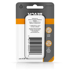 Reach etiqueta con información del producto, ver ingredientes y longitud fácilmente