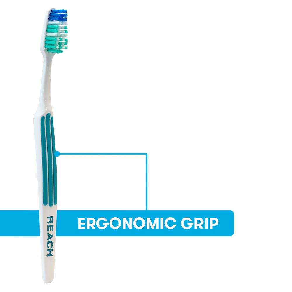 Reach mango ergonómico con goma para mejor control al cepillar