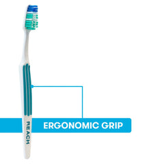 Reach mango ergonómico con goma para mejor control al cepillar
