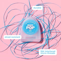 Reach POP primer plano del hilo con microhilos resistentes