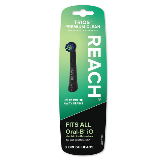 Reach cabezal frontal del pack mostrando dos unidades y diseño práctico