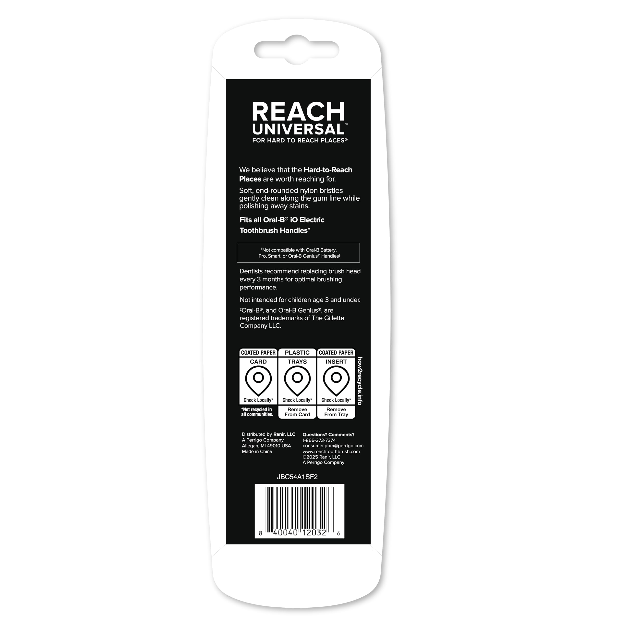 Reach uso en rutina con taza de café destacando eliminación de manchas