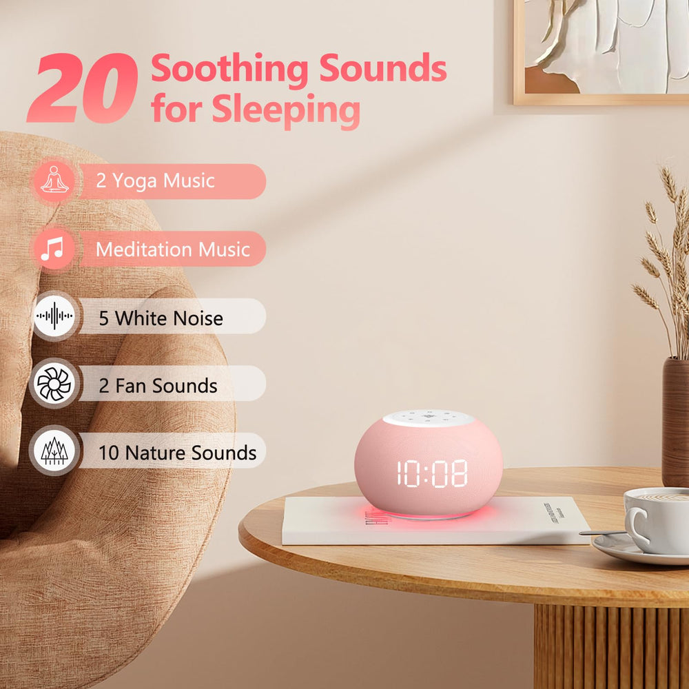 REACHER six gentle wake-up sounds deliver pleasant mornings