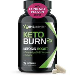 Real Ketones envase frontal mostrando marca y beneficios energéticos