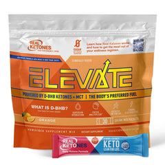 Real Ketones sobre frontal mostrando diseño y conveniencia para llevar
