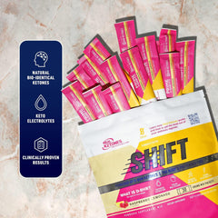 Real Ketones en botella durante entrenamiento, aporte de energía y electrolitos