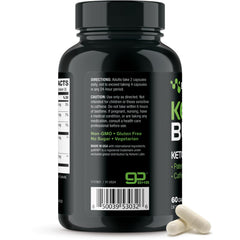Envase abierto de Real Ketones con cápsulas listas para uso diario