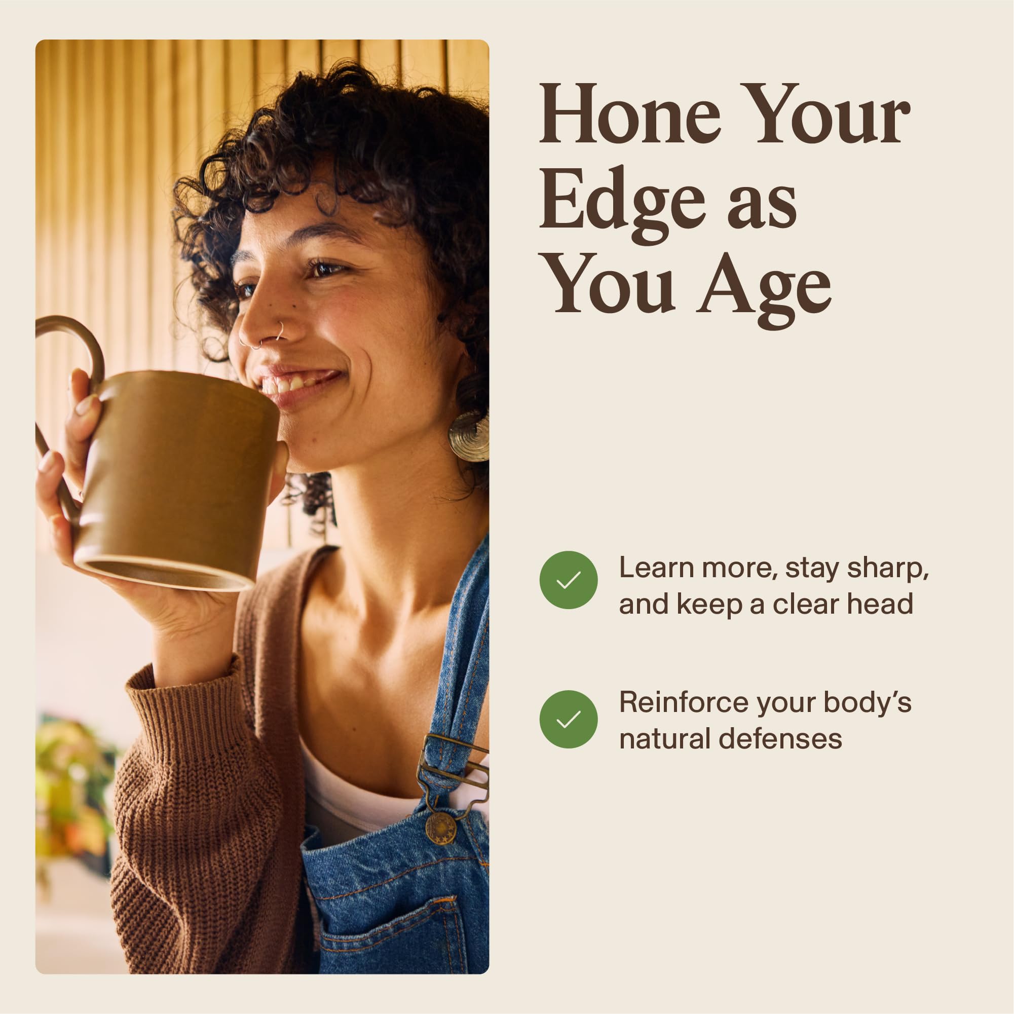 Real Mushrooms polvo mezclado en batido para consumo versátil