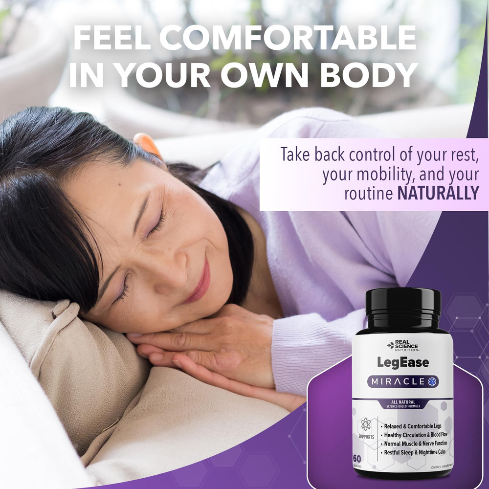 Real Science LegEase Miracle etiqueta nutricional legible, transparencia informativa