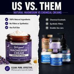 Really Good Blends etiqueta clara con ingredientes naturales y confianza